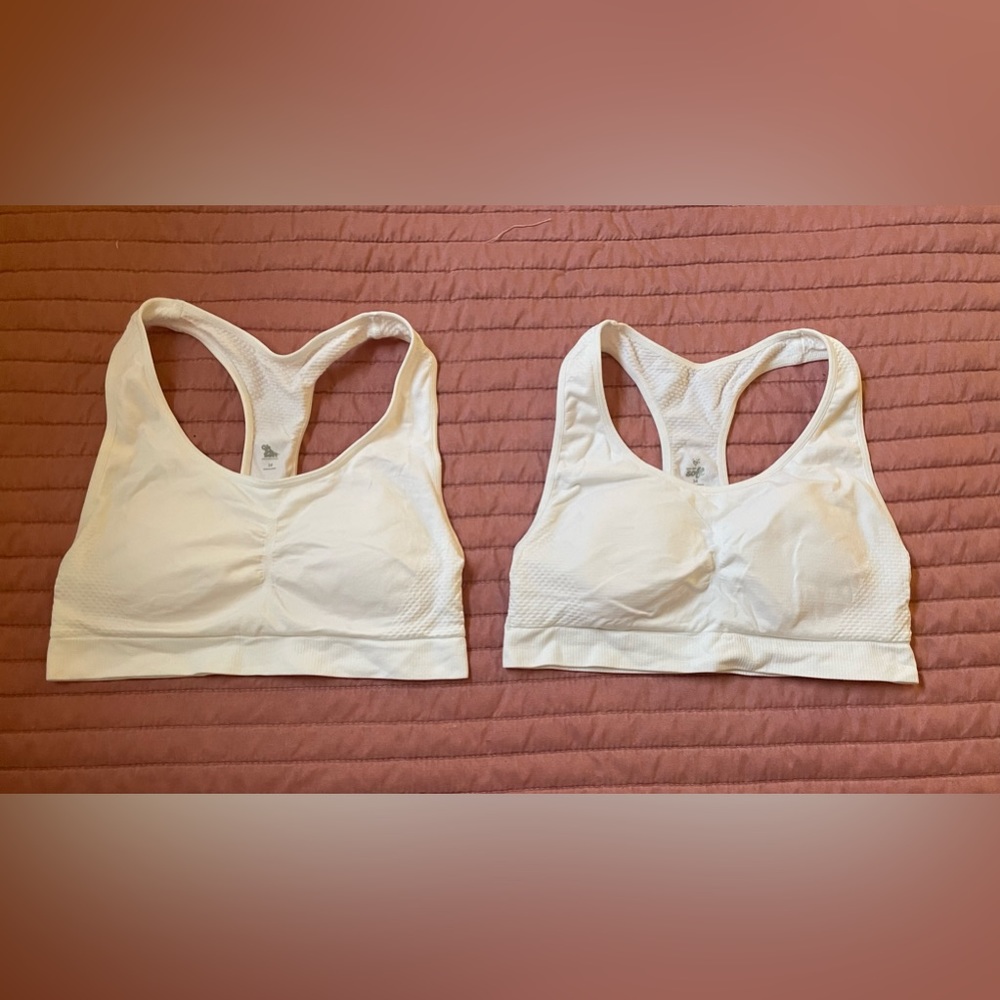 JUSTICE SIZE 34 SPORTS BRAS!!